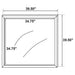 Marceline Bedroom Sets White & Black 4 & 5 Piece - Casa Morelos / Coahuila Furniture (Oklahoma City, OK)