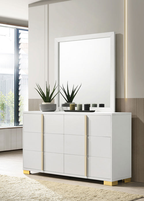 Marceline Dresser With Mirror - Casa Morelos / Coahuila Furniture (Oklahoma City, OK)