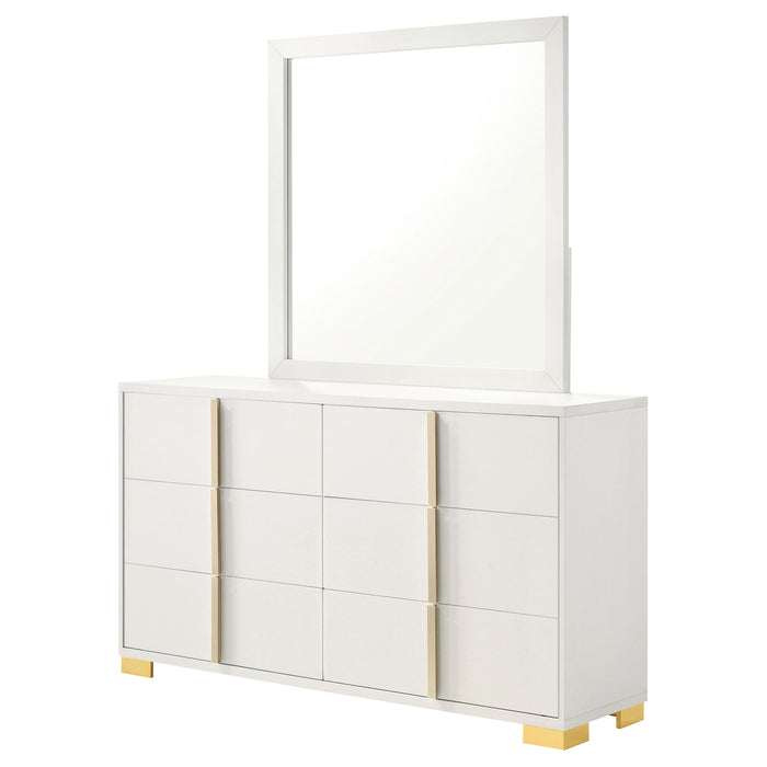 Marceline Dresser With Mirror - Casa Morelos / Coahuila Furniture (Oklahoma City, OK)