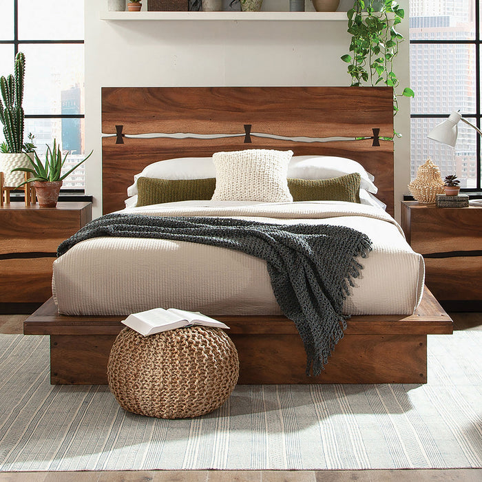 Winslow Queen & E.King Bed - Casa Morelos / Coahuila Furniture (Oklahoma City, OK)
