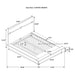 Winslow Bedroom Set Smokey Walnut - Casa Morelos / Coahuila Furniture (Oklahoma City, OK)