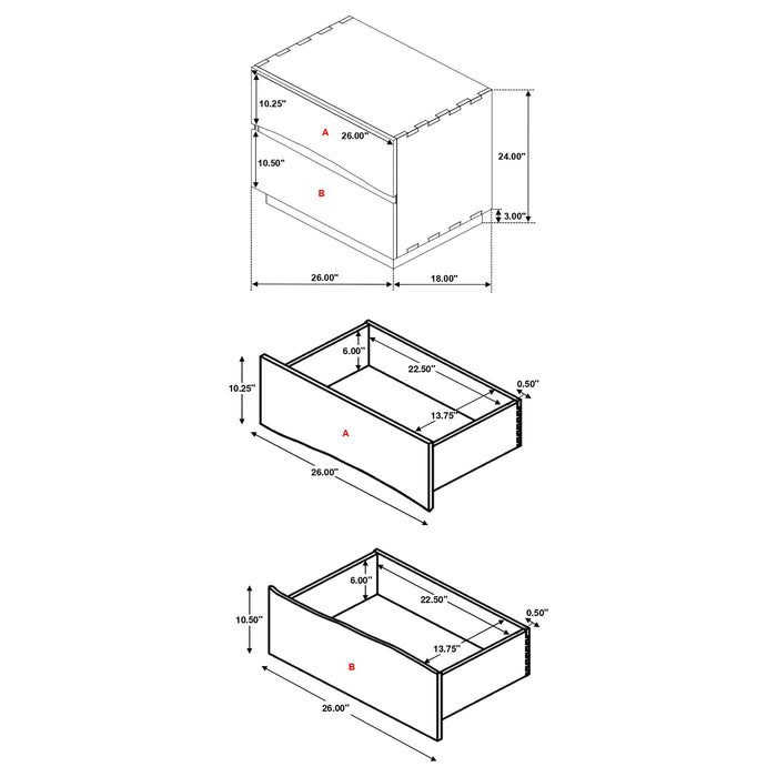 Winslow Bedroom Sets - Casa Morelos / Coahuila Furniture (Oklahoma City, OK)