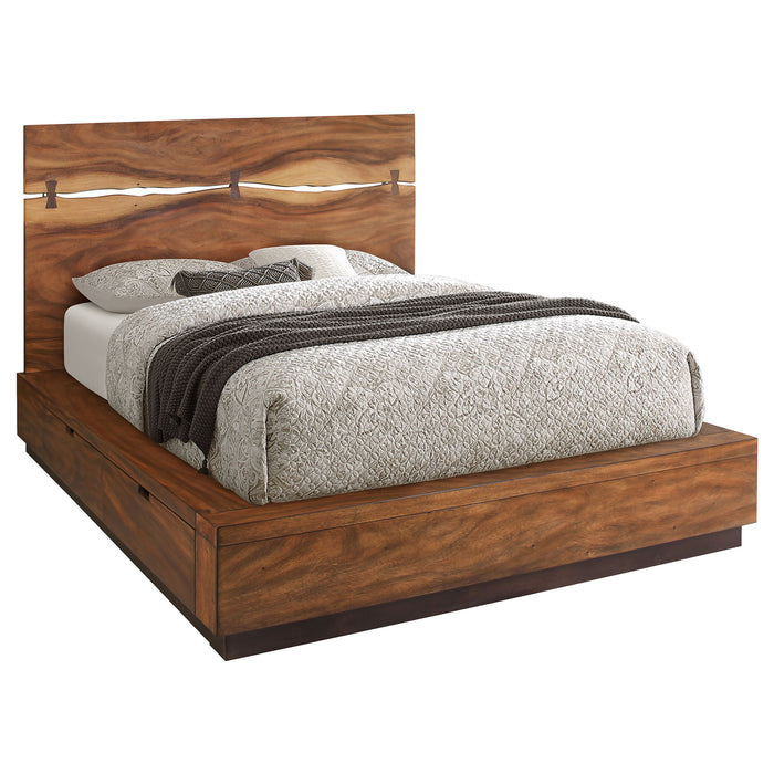 Winslow Queen & E.King Bed - Casa Morelos / Coahuila Furniture (Oklahoma City, OK)
