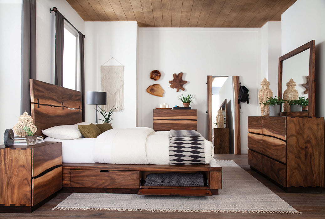 Winslow Queen & E.King Bed - Casa Morelos / Coahuila Furniture (Oklahoma City, OK)