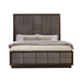 Durango California King, Eastren King, & Queen Upholstered Bed Smoked Peppercorn and Grey - Casa Morelos / Coahuila Furniture (Oklahoma City, OK)