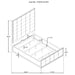 Durango 4 & 5 Piece E.King, Cal.King & Queen Bedroom Set - Casa Morelos / Coahuila Furniture (Oklahoma City, OK)