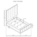 Durango 4 & 5 Piece E.King, Cal.King & Queen Bedroom Set - Casa Morelos / Coahuila Furniture (Oklahoma City, OK)