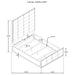 Durango 4 & 5 Piece E.King, Cal.King & Queen Bedroom Set - Casa Morelos / Coahuila Furniture (Oklahoma City, OK)