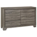 Wright California King Bedroom Set Brown Oak - Casa Morelos / Coahuila Furniture (Oklahoma City, OK)