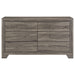 Wright California King Bedroom Set Brown Oak - Casa Morelos / Coahuila Furniture (Oklahoma City, OK)
