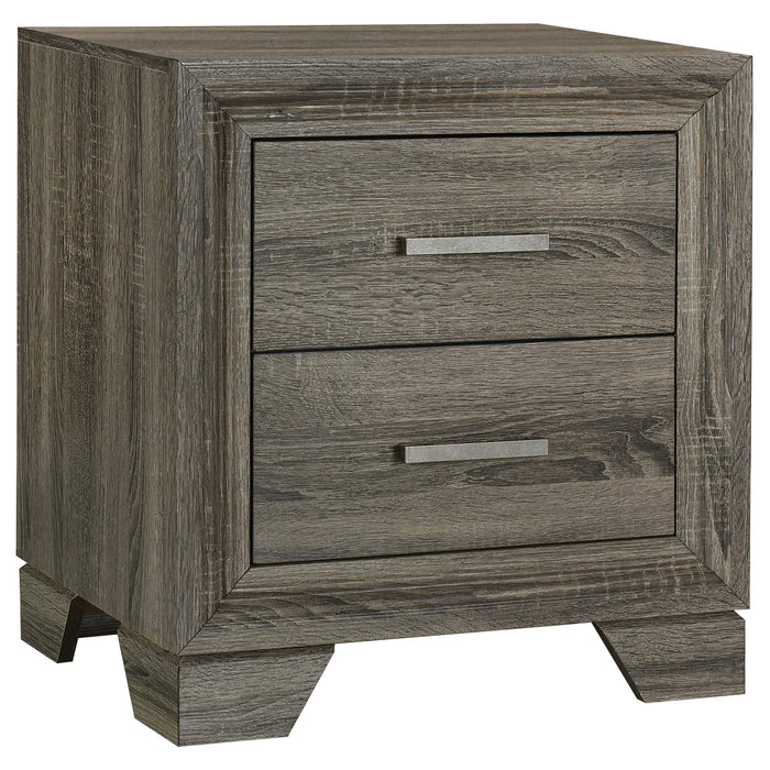 Wright California King Bedroom Set Brown Oak - Casa Morelos / Coahuila Furniture (Oklahoma City, OK)