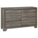 Wright California King Bedroom Set Brown Oak - Casa Morelos / Coahuila Furniture (Oklahoma City, OK)