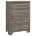 Wright California King Bedroom Set Brown Oak - Casa Morelos / Coahuila Furniture (Oklahoma City, OK)