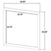 Wright California King Bedroom Set Brown Oak - Casa Morelos / Coahuila Furniture (Oklahoma City, OK)