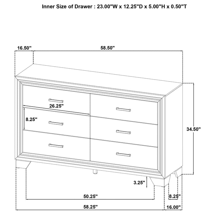 Wright 4 Pc & 5 Pc Bedroom Set - Casa Morelos / Coahuila Furniture (Oklahoma City, OK)