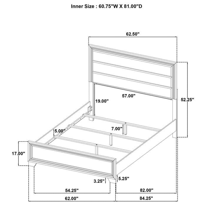 Wright 4 Pc & 5 Pc Bedroom Set - Casa Morelos / Coahuila Furniture (Oklahoma City, OK)