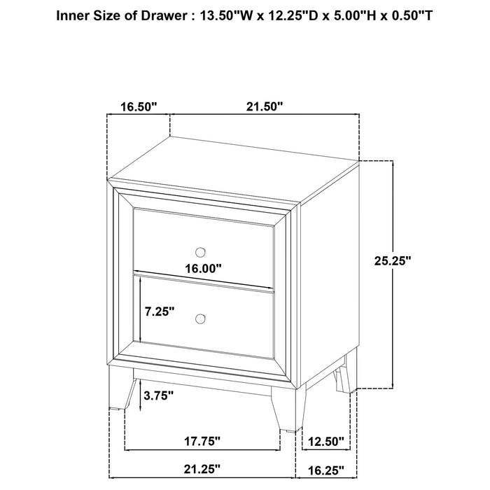 Welsley 4 & 5 PieceBedroom Set - Casa Morelos / Coahuila Furniture (Oklahoma City, OK)