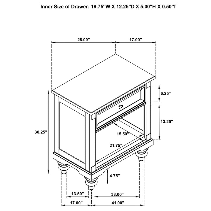 Andover 4 & 5 Piece Bedroom Set King, Queen, & Cal.King - Casa Morelos / Coahuila Furniture (Oklahoma City, OK)