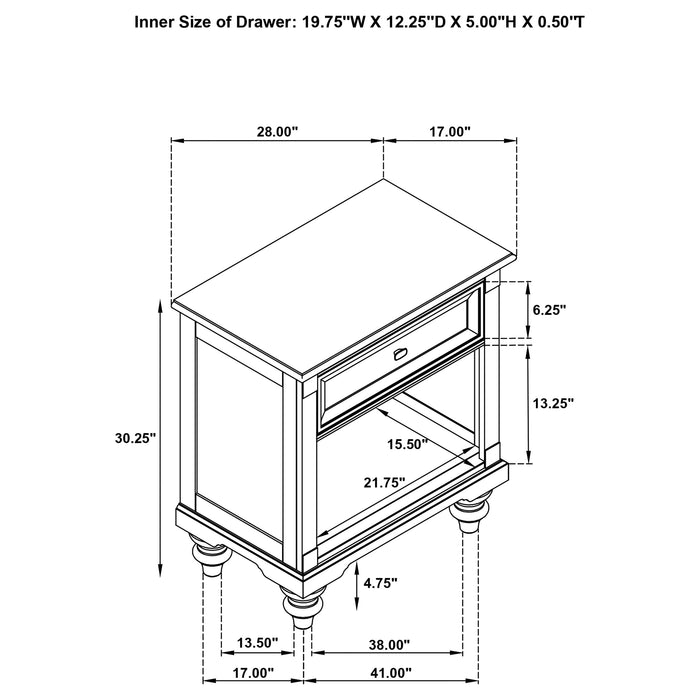 Andover 4 & 5 Piece Bedroom Set King, Queen, & Cal.King - Casa Morelos / Coahuila Furniture (Oklahoma City, OK)