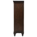 Andover 6-drawer Tempered Glass Door Chest Dark Oak - Casa Morelos / Coahuila Furniture (Oklahoma City, OK)