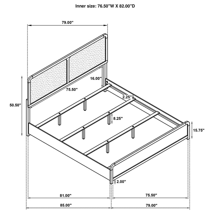 Cavelle 4 & 5 Piece Bedroom Set Queen & E.King - Casa Morelos / Coahuila Furniture (Oklahoma City, OK)