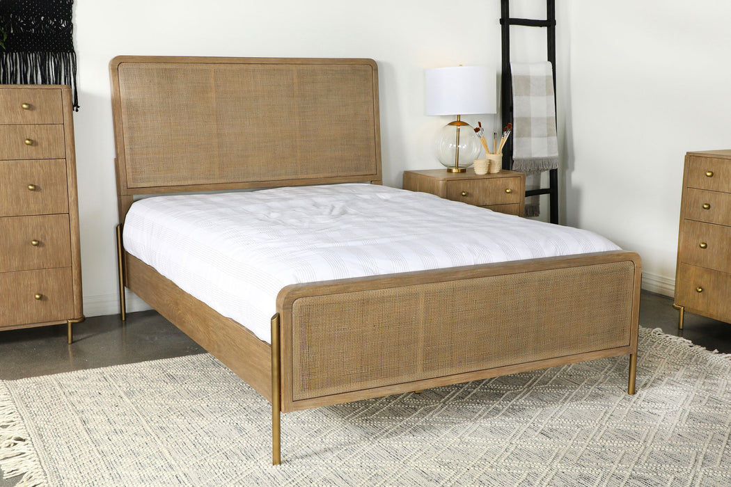 Arini Upholstered Panel Bed - Casa Morelos / Coahuila Furniture (Oklahoma City, OK)