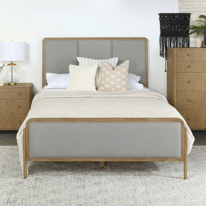 Arini Upholstered Panel Bed - Casa Morelos / Coahuila Furniture (Oklahoma City, OK)