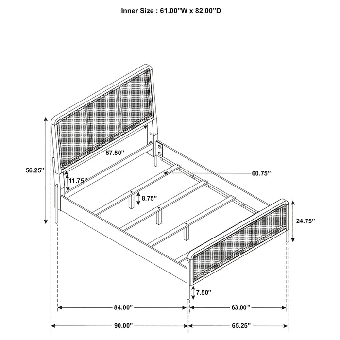 Arini 4 & 5 Piece Bedroom Set King & Queen - Casa Morelos / Coahuila Furniture (Oklahoma City, OK)