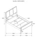 Arini 4 & 5 Piece Bedroom Set King & Queen - Casa Morelos / Coahuila Furniture (Oklahoma City, OK)