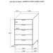 Kendall 4 & 5 Piece Bedroom Sets - Casa Morelos / Coahuila Furniture (Oklahoma City, OK)
