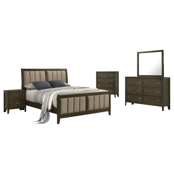 Wilkes 4 & 5 Piece E.King, Queen, Twin, & Full Bedroom Set - Casa Morelos / Coahuila Furniture (Oklahoma City, OK)