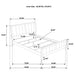 Wilkes 4 & 5 Piece E.King, Queen, Twin, & Full Bedroom Set - Casa Morelos / Coahuila Furniture (Oklahoma City, OK)