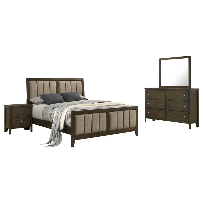 Wilkes 4 & 5 Piece E.King, Queen, Twin, & Full Bedroom Set - Casa Morelos / Coahuila Furniture (Oklahoma City, OK)