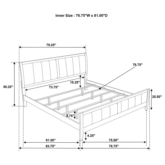 Wilkes Eastern King, Cal.King, Full, Twin, & Queen Bed - Casa Morelos / Coahuila Furniture (Oklahoma City, OK)