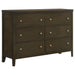 Wilkes California King Bedroom Set Dark Cocoa - Casa Morelos / Coahuila Furniture (Oklahoma City, OK)