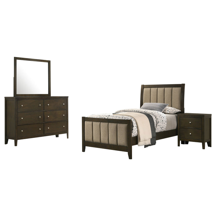 Wilkes 4 & 5 Piece E.King, Queen, Twin, & Full Bedroom Set - Casa Morelos / Coahuila Furniture (Oklahoma City, OK)