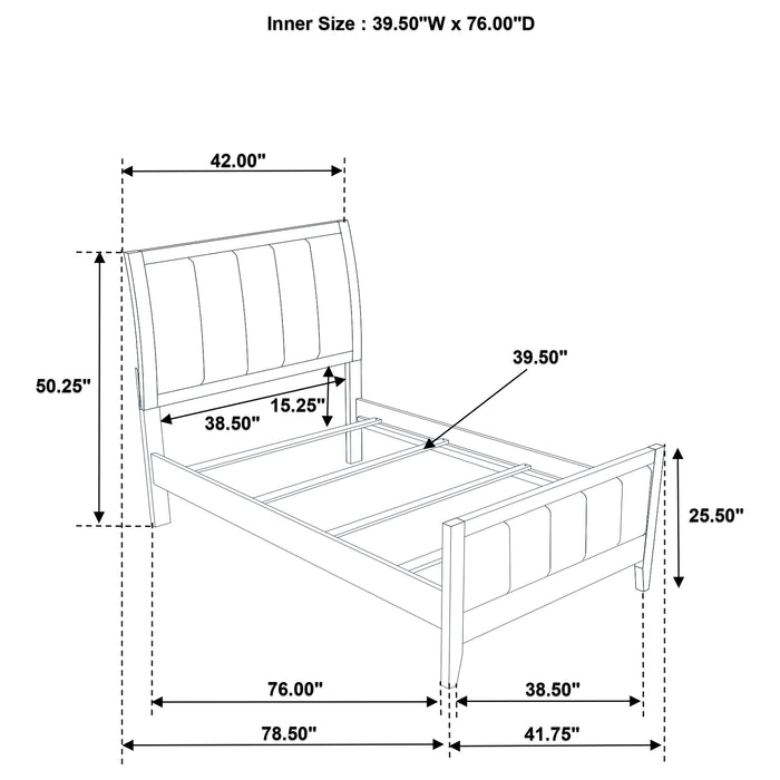 Wilkes 4 & 5 Piece E.King, Queen, Twin, & Full Bedroom Set - Casa Morelos / Coahuila Furniture (Oklahoma City, OK)