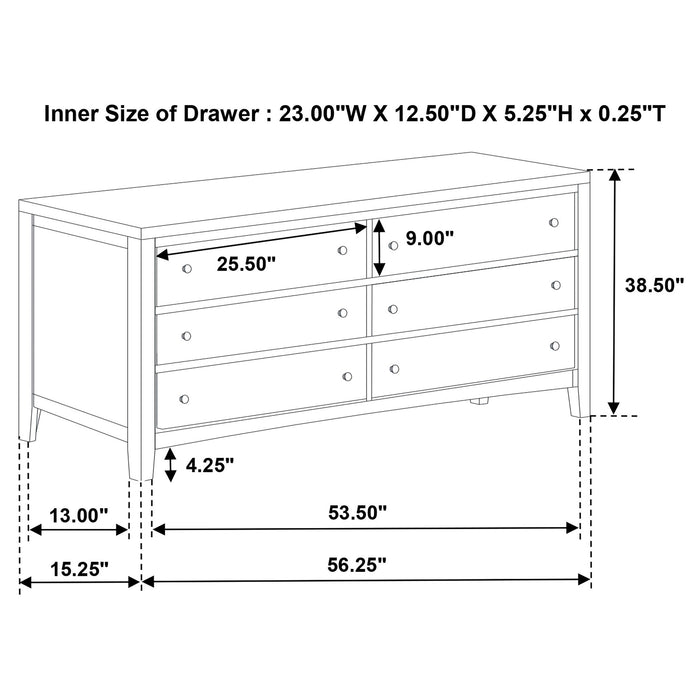 Wilkes 4 & 5 Piece E.King, Queen, Twin, & Full Bedroom Set - Casa Morelos / Coahuila Furniture (Oklahoma City, OK)