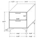 Kendall 5 Pc Eastren King Bedroom Set - Casa Morelos / Coahuila Furniture (Oklahoma City, OK)