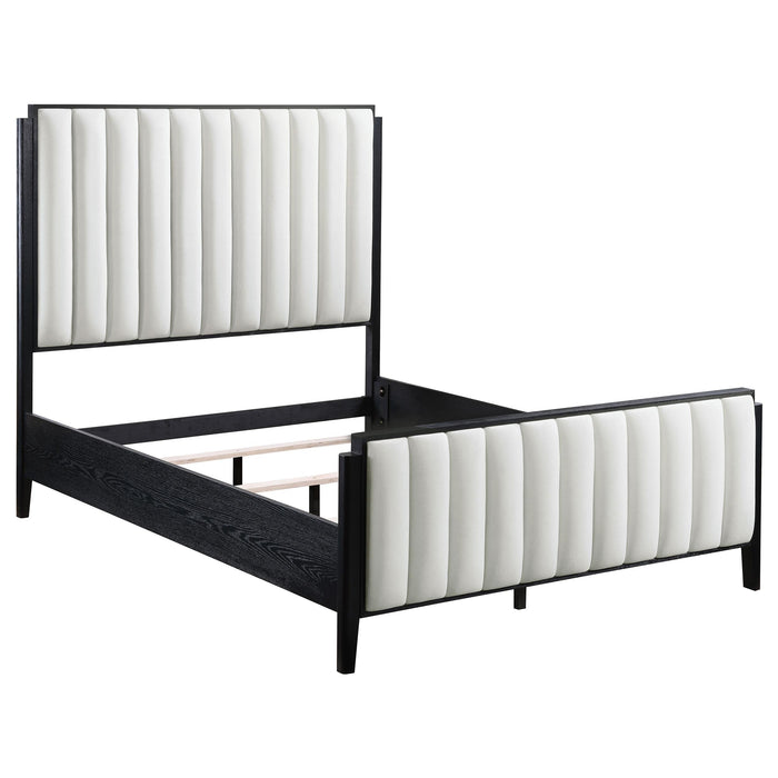 Brookmead 60-inch Upholstered Bed Black - Casa Morelos / Coahuila Furniture (Oklahoma City, OK)