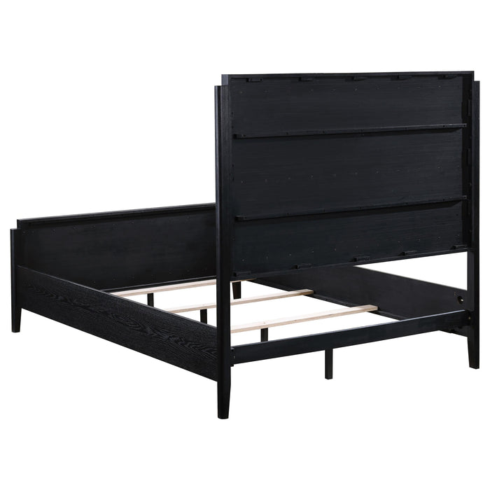 Brookmead 60-inch Upholstered Bed Black - Casa Morelos / Coahuila Furniture (Oklahoma City, OK)