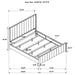 Brookmead 60-inch Upholstered Bed Black - Casa Morelos / Coahuila Furniture (Oklahoma City, OK)