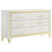 Lucia 4 & 5 Piece Bedroom Set King & Queen Beige & Grey - Casa Morelos / Coahuila Furniture (Oklahoma City, OK)