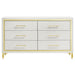 Lucia 4 & 5 Piece Bedroom Set King & Queen Beige & Grey - Casa Morelos / Coahuila Furniture (Oklahoma City, OK)