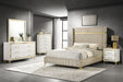 Lucia 4 & 5 Piece Bedroom Set King & Queen Beige & Grey - Casa Morelos / Coahuila Furniture (Oklahoma City, OK)