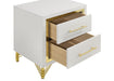 Lucia 4 & 5 Piece Bedroom Set King & Queen Beige & Grey - Casa Morelos / Coahuila Furniture (Oklahoma City, OK)