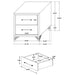 Lucia 4 & 5 Piece Bedroom Set King & Queen Beige & Grey - Casa Morelos / Coahuila Furniture (Oklahoma City, OK)