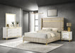 Lucia 4 & 5 Piece Bedroom Set King & Queen Beige & Grey - Casa Morelos / Coahuila Furniture (Oklahoma City, OK)