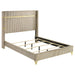 Lucia 4 & 5 Piece Bedroom Set King & Queen Beige & Grey - Casa Morelos / Coahuila Furniture (Oklahoma City, OK)