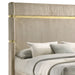 Lucia Eastern King & Queen Bed Beige & Grey - Casa Morelos / Coahuila Furniture (Oklahoma City, OK)